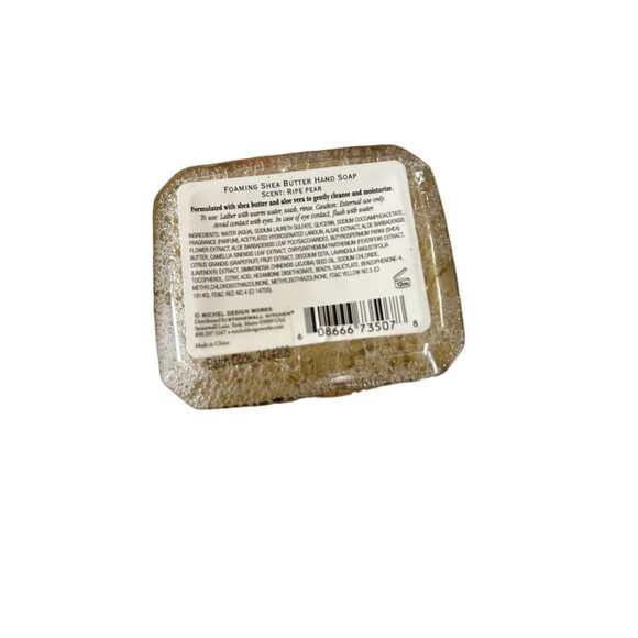 New Michel Design Works Foaming Shea Butter Hand Soap 17.8 Oz. - In a Pear Tree - Picture 3 of 3